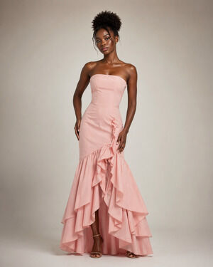 poshmark pink dress trying on my dream new years eve dress @poshmark #poshmarkpartner